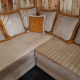 VIKTORIJA Prekrivač za trosed,dvosed i fotelju, beige Mega - VLK000477-Beige