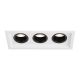 BRAYTRON LED spot svetiljka BRY-GATA-B-3D-SQR-WHT-BLC - BH03-00770