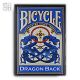 USPCC Karte Bicycle Dragon Blue - 12