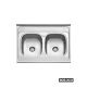 Boloco Inox nasadna sudopera ø60 80×60cm BL 835 - 11497
