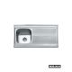 Boloco Inox nasadna sudopera ø60 100×60cm BL 852 - 11848