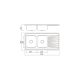 Boloco Inox nasadna sudopera ø60 120×60cm BL 853 - 12359-1-1