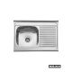 Boloco Inox nasadna sudopera ø90 80x60cm BL 864 - BL-864