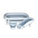 BBO Sklopivi set za kupanje bebe BL-BT338T, siva - BL-BT338TGREY
