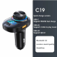 Bluetooth FM LED Transmiter C19 crni - 614209