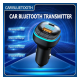 Bluetooth FM LED Transmiter C33 5V/ 3.1A crni - 600230