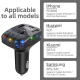 Bluetooth FM LED Transmiter C57 crni - 614210