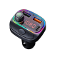 Bluetooth FM RGB Transmiter C14 QC3.0+PD crni - 600232