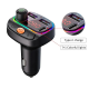 Bluetooth FM RGB Transmiter C15 3.1A+Type-C crni - 614524
