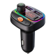 Bluetooth FM RGB Transmiter C15 3.1A+Type-C crni - 614524