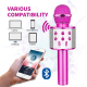 Bluetooth mikrofon pink - 206518