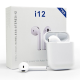 Bluetooth slušalice AirPhones i12 TWS bele - 056986