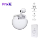 Bluetooth slušalice AirPhones Pro 6 HQ bele - 612076