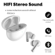 Bluetooth slusalice Airpods Soke XY-70 ANC bele - 218354