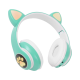 Bluetooth slusalice Cat Ear JST-28 mint - 216295-1