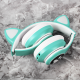 Bluetooth slusalice Cat Ear JST-28 mint - 216295-1
