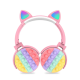 Bluetooth slušalice Cat Pot it roze - 614214
