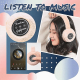 Bluetooth slušalice Earmuff bele - 606987