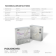 Bluetooth slušalice Fantech GO Flow WH07A sive - 220825