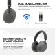 Bluetooth slušalice Fantech GO Tune WH06 tamno sive - 217200
