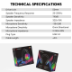 Bluetooth slušalice Fantech HG29 Aurora 7.1 crne - G217304