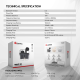 Bluetooth slušalice Fantech Wave 10 bele - G211116