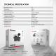 Bluetooth slusalice Fantech Wave 10 bele - 211116-1