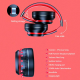 Bluetooth slušalice Lenovo HD200 crne - 055236
