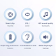 Bluetooth slušalice Lenovo thinkplus LivePods LP1 Pro svetlo plave - 058394