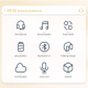 Bluetooth slušalice MS-B2 sa mikrofonom zelene - 058382