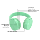 Bluetooth slusalice Sodo MZ-650 zelene - 210364