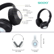 Bluetooth slusalice Sodo SD-701 bele - 207842