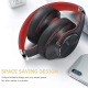 Bluetooth slusalice DOQAUS VOUGE 5 crvene - 207840