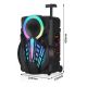 Bluetooth zvučnik karaoke set sa mikrofonom NDR-P08 crni - 605935