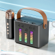 Bluetooth zvučnik karaoke set sa mikrofonom Q-2 crni - 606751