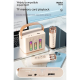 Bluetooth zvučnik karaoke set sa mikrofonom Q-2 crni - 606751