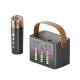 Bluetooth zvučnik karaoke set sa mikrofonom Q-2 crni - 606751