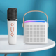 Bluetooth zvučnik karaoke set sa mikrofonom Y-1 beli - 606748