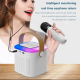 Bluetooth zvučnik karaoke set sa mikrofonom Y-1 beli - 606748