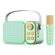 Bluetooth zvučnik karaoke set sa mikrofonom YS-103 mint - 060159-1