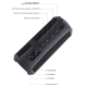 Bluetooth zvučnik Kisonli Q5S crni - 221100