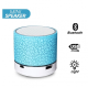 Bluetooth zvučnik LED mini plavi - 605940