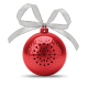 Bluetooth zvucnik novogodisnji ukras crveni - 87815