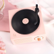 Bluetooth zvučnik Retro Vintage 3D roze - 605952
