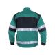 CANIS Radna bluza Luxy Bright, zelena/crna - 67051-1