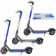 Bocne nalepnice za trotinet/ 1S/ Essential/ M365 Pro/ M365 Pro 2 plave - 036710