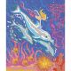 JANOD Kreativni set bojenje po brojevima Delfini - J07981