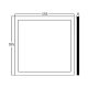 BRAYTRON LED panel BRY-PANELLED-40W-595x595-WHT-3u1 - BP15-36680