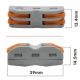 IMPORTO Klema brza 2 plus 2 A291 - 868-1-1-1