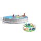 INTEX Bazen sa metalnim okvirom 366 x 76 cm, 26712NP + INTEX Bazen pvc dino buddies 3-ring baby pool - BUNDINTEX26712NP